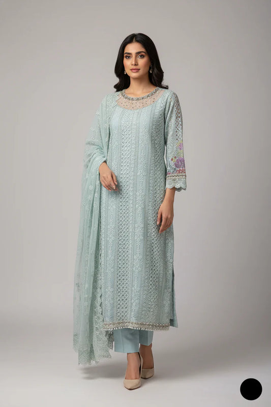 Chiffon Formal AL 4075 ICE BLUE