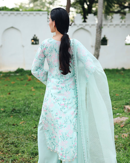 Azure Festive Silk DGP-265