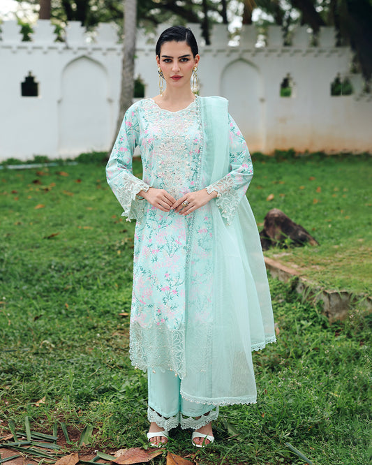 Azure Festive Silk DGP-265