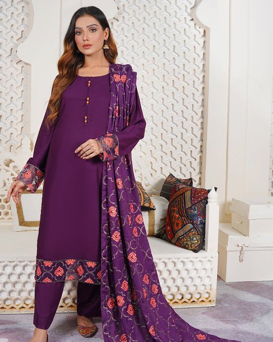 Linen Embroidered Pret A212