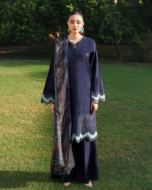 AL-1127 Dhanak Chikankari Winter Exclusive