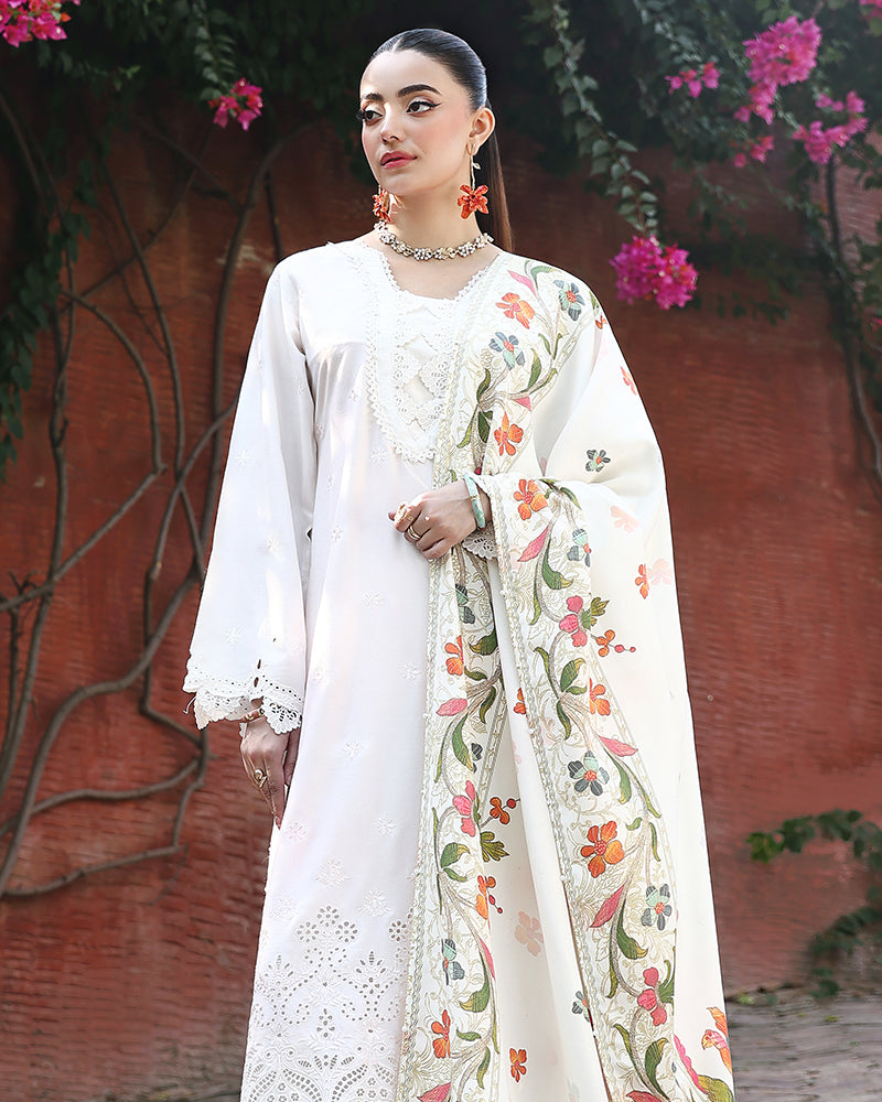 AL-1125 Dhanak Chikankari Winter Exclusive