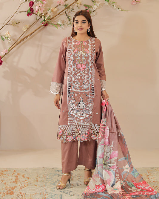 Embroidered Luxury Cotton - HCA 39