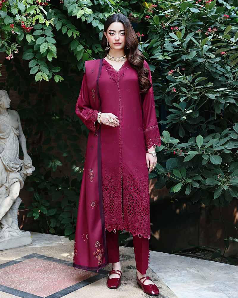 AL-1131 Dhanak Chikankari Winter Exclusive