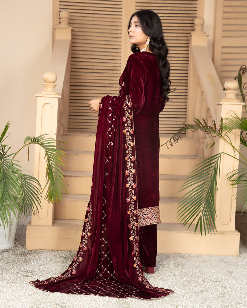 KSV 04 Velvet Maroon