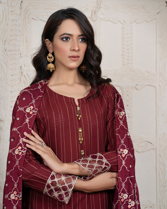 Linen Embroidered Pret A200