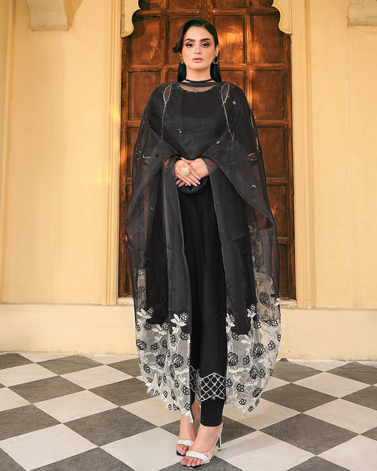 Hira Mani Sequins Cotton Jacquards AL 887