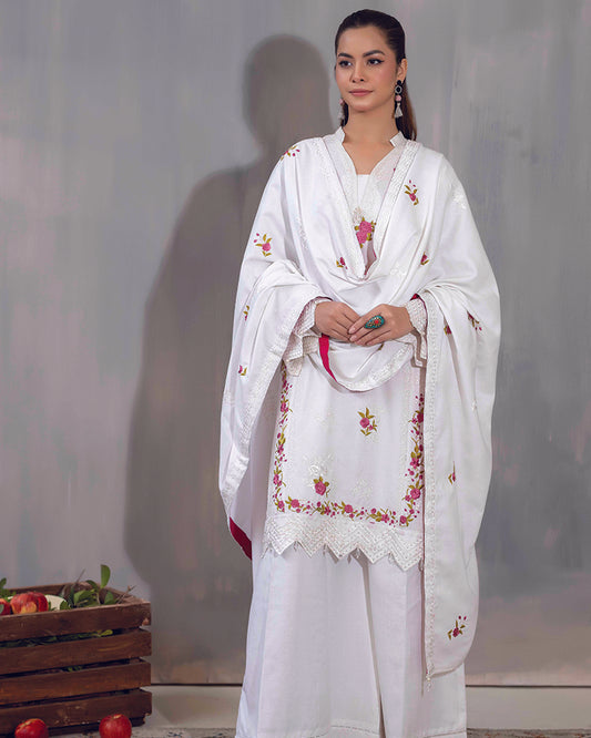 HDA 26 Embroidered Dhanak