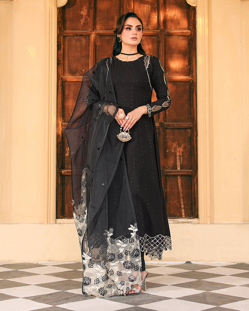 Hira Mani Sequins Cotton Jacquards AL 887