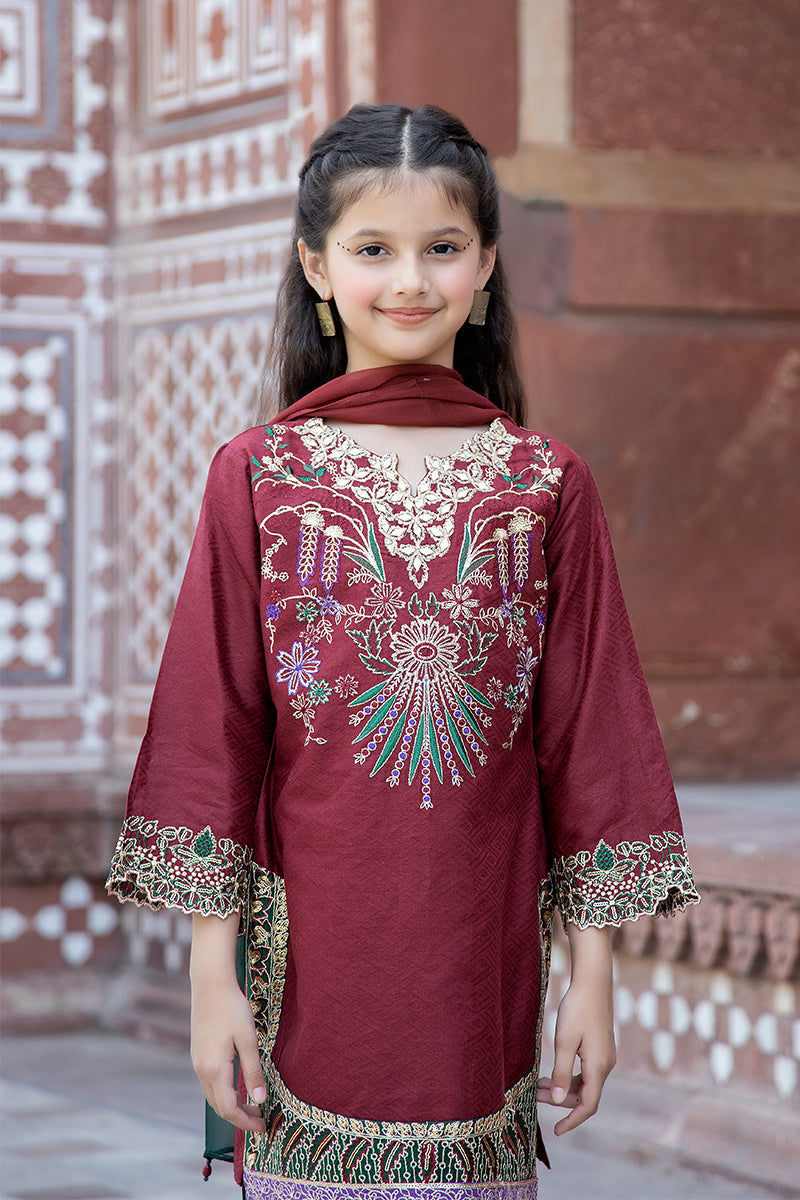 Cotton Jacquard Kashmiri Tanka Festive AL 752k