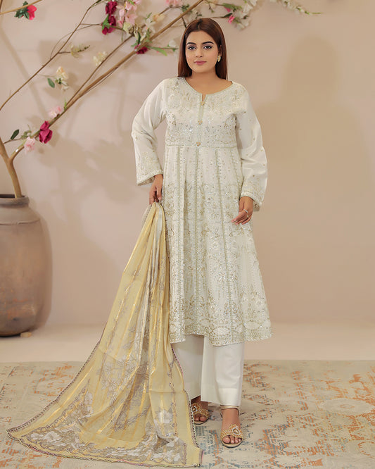 Embroidered Luxury Cotton - HCA 35