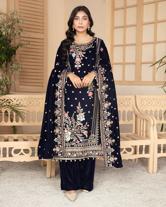 KSV 01 Velvet Navy blue