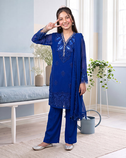 Chiffon Formals AL-4357BK