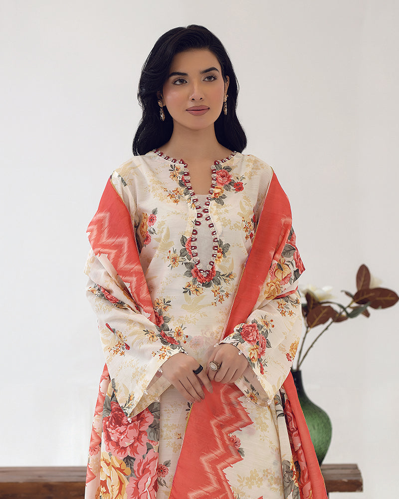 Printed Raw Silk Collection HRA 6