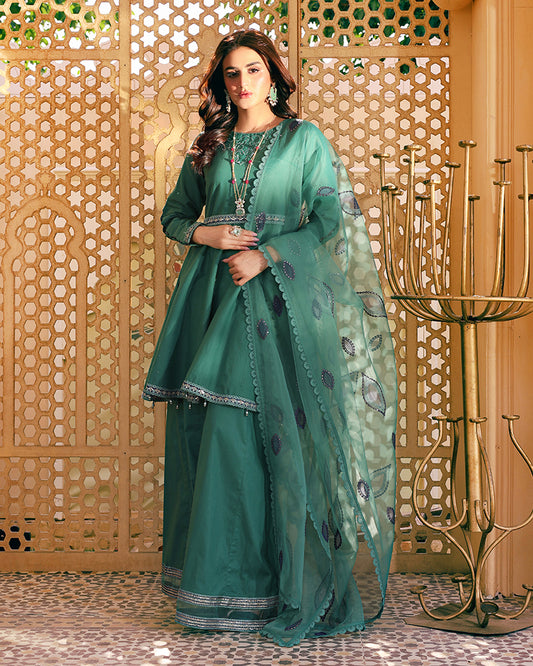 Hira Mani Sequins Cotton Jacquards AL 889