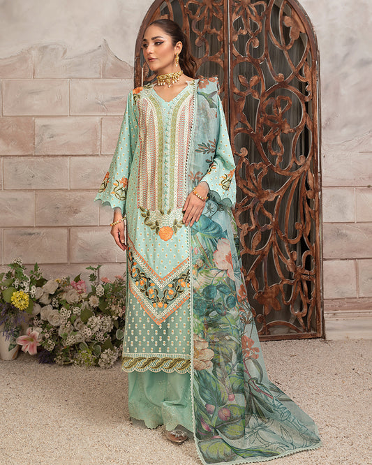 Embroidered Linen Festive ’24 AL 770