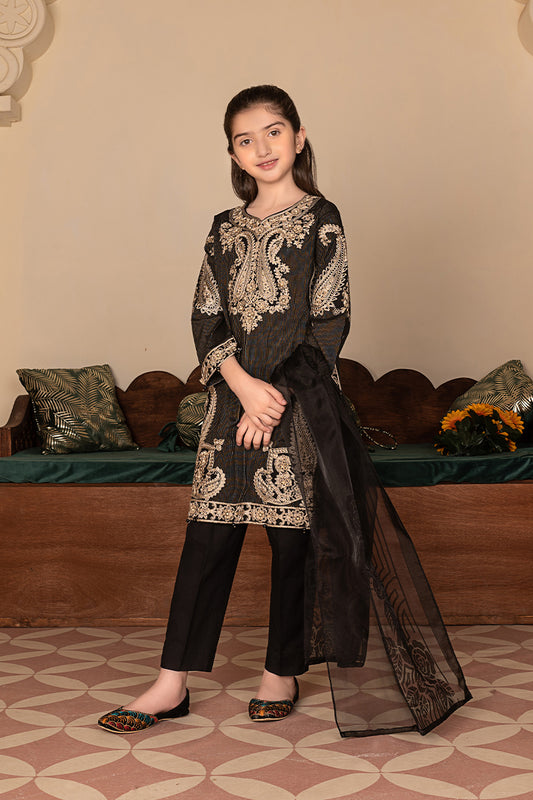 AL 629K Cotton Embroidered Pret