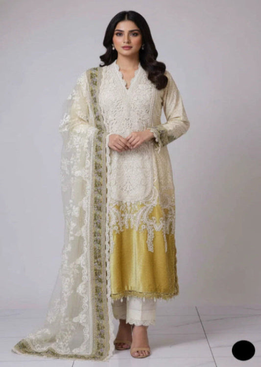 Organza Formal AL 3884Y Mustard