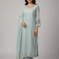 Chiffon Formal AL 4075 ICE BLUE