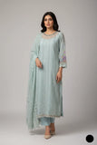 Chiffon Formal AL 4075 ICE BLUE