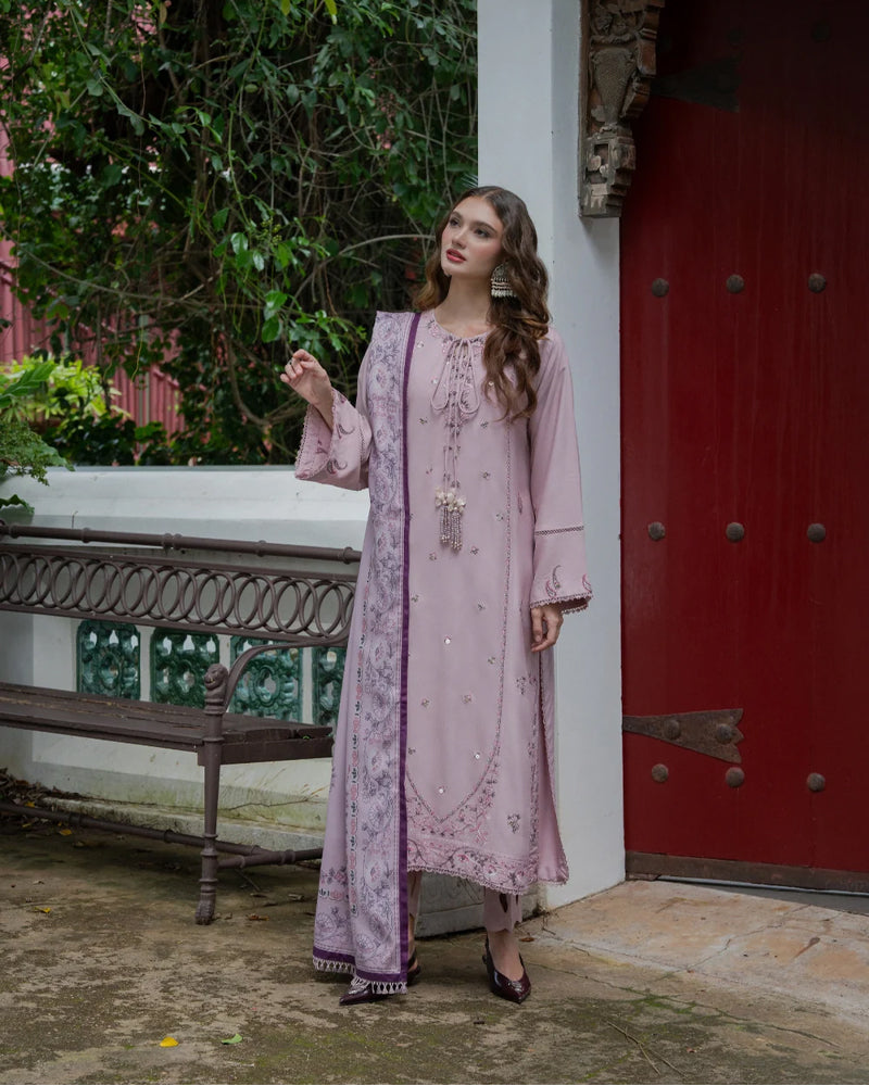 EMBROIDERED WOOL EDIT AL-1326 ZAHAV