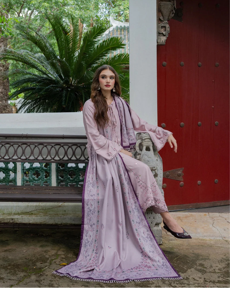 EMBROIDERED WOOL EDIT AL-1326 ZAHAV