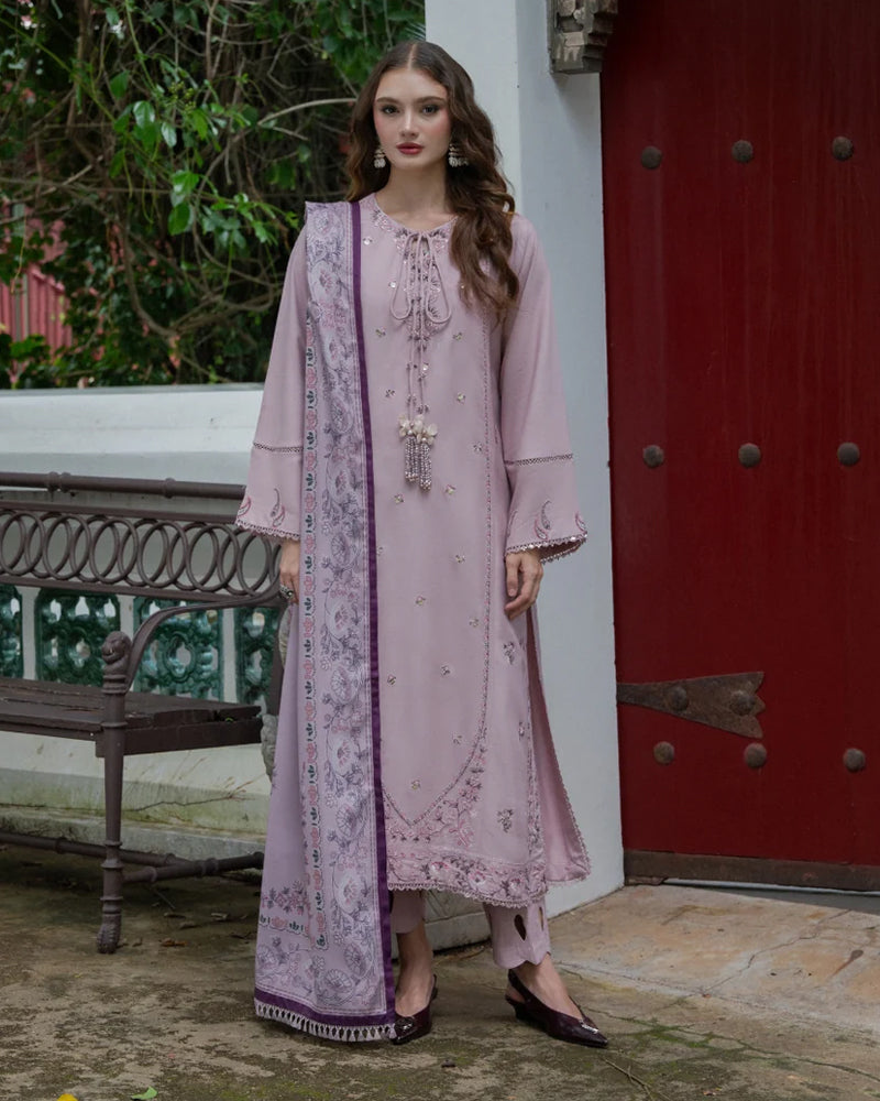 EMBROIDERED WOOL EDIT AL-1326 ZAHAV