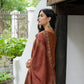 Embroidered Staple Wool AL-1329