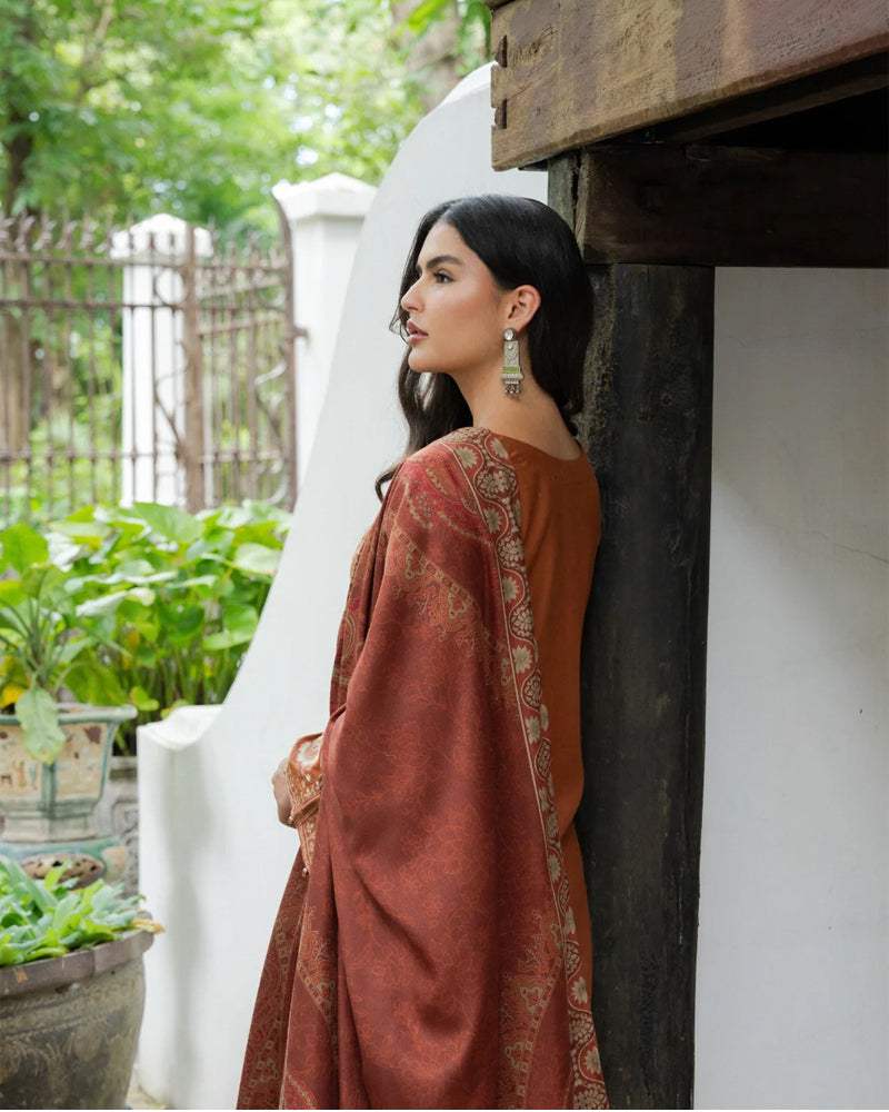 Embroidered Staple Wool AL-1329