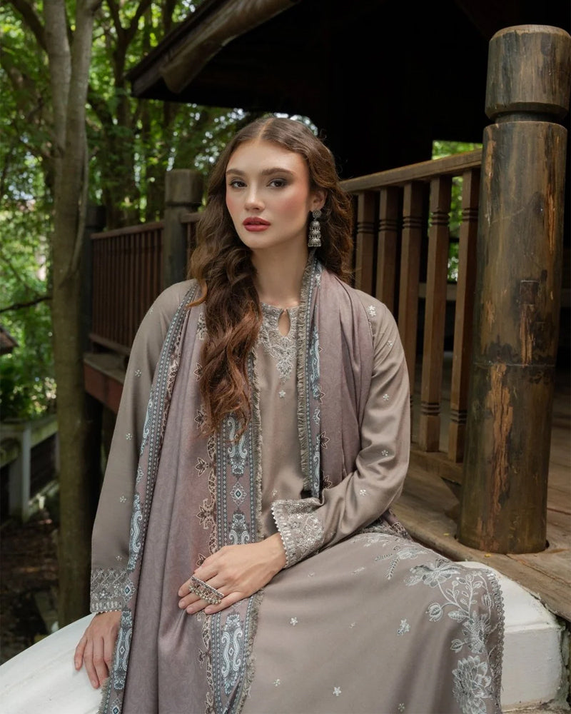 EMBROIDERED WOOL EDIT AL-1324 SURKHI
