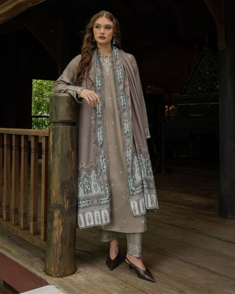 EMBROIDERED WOOL EDIT AL-1324 SURKHI