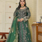Organza Formal AL 3437 BOTTLE GREEN