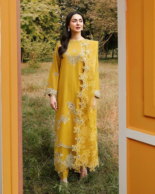 Hania Aamir Festive Jacquard AL-1138