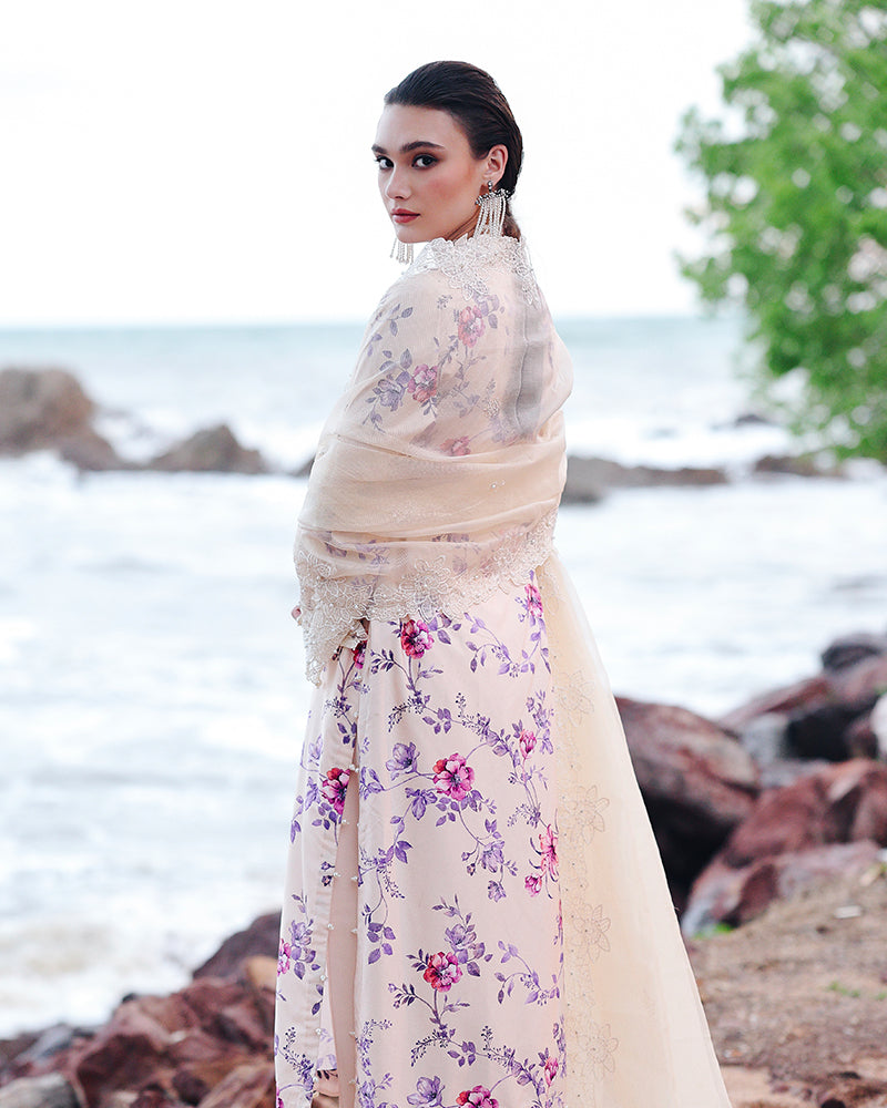 Azure Festive Silk DGP-258