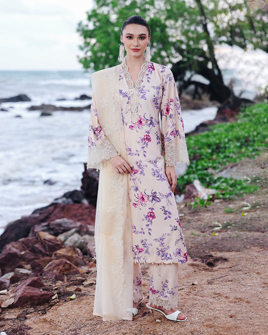 Azure Festive Silk DGP-258