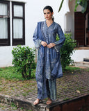 Azure Festive Silk DGP-257