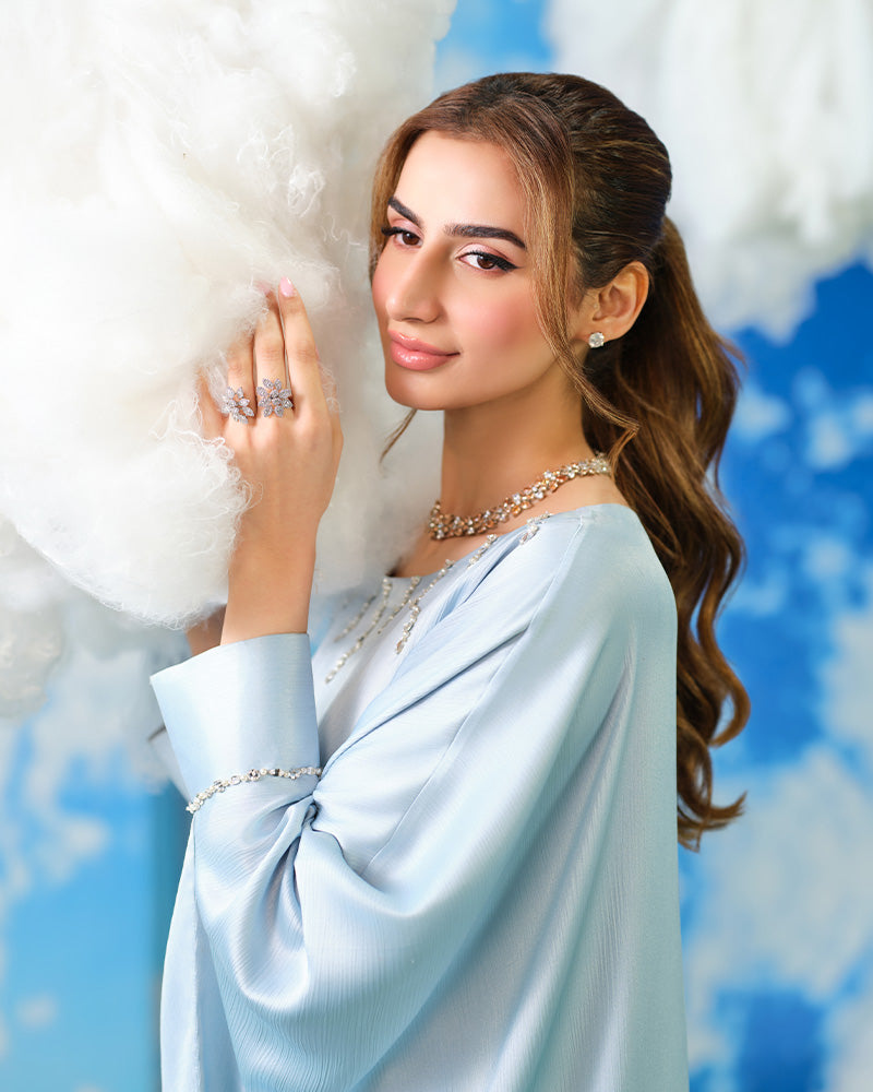 Zahra Malik Crinkle Silk AN-201
