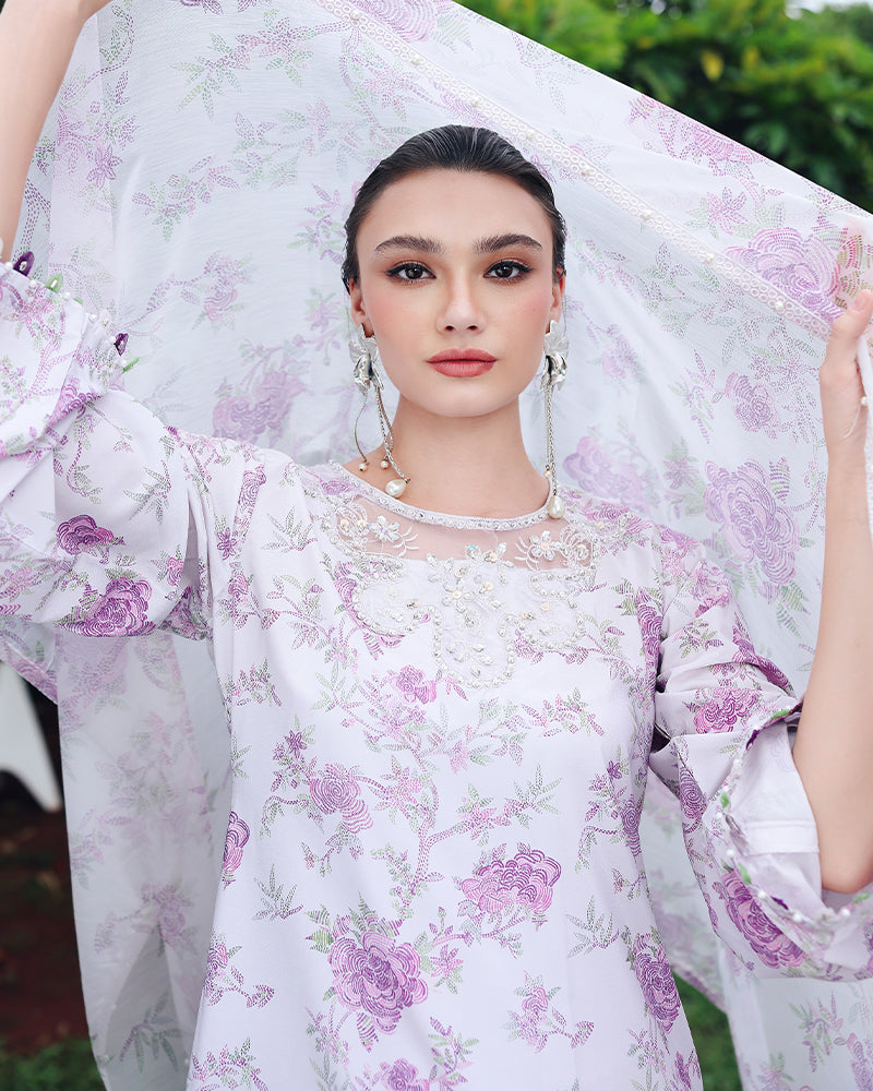 Azure Festive Silk DGP-266