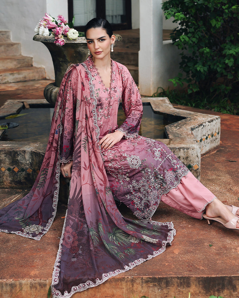 Azure Festive Silk DGP-255