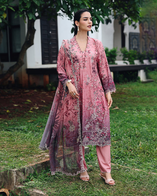 Azure Festive Silk DGP-255