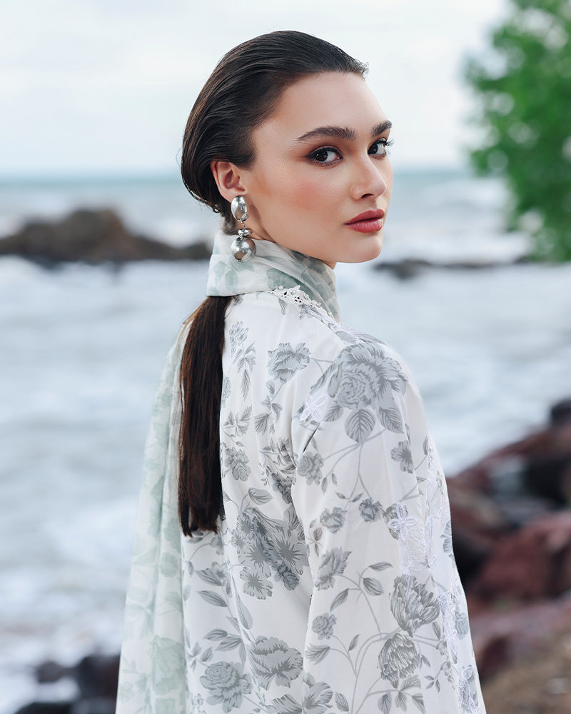 Azure Festive Silk DGP-260