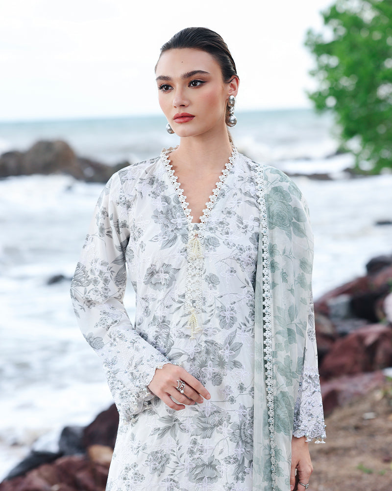 Azure Festive Silk DGP-260