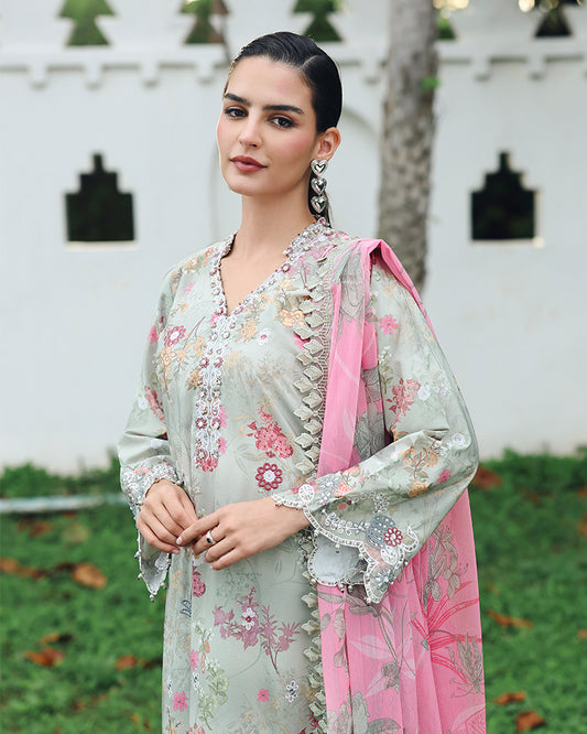 Azure Festive Silk DGP-253