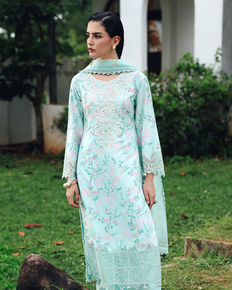 Azure Festive Silk DGP-265