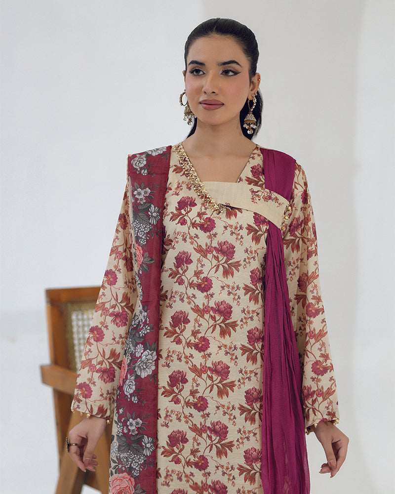 Printed Raw Silk Collection HRA 14