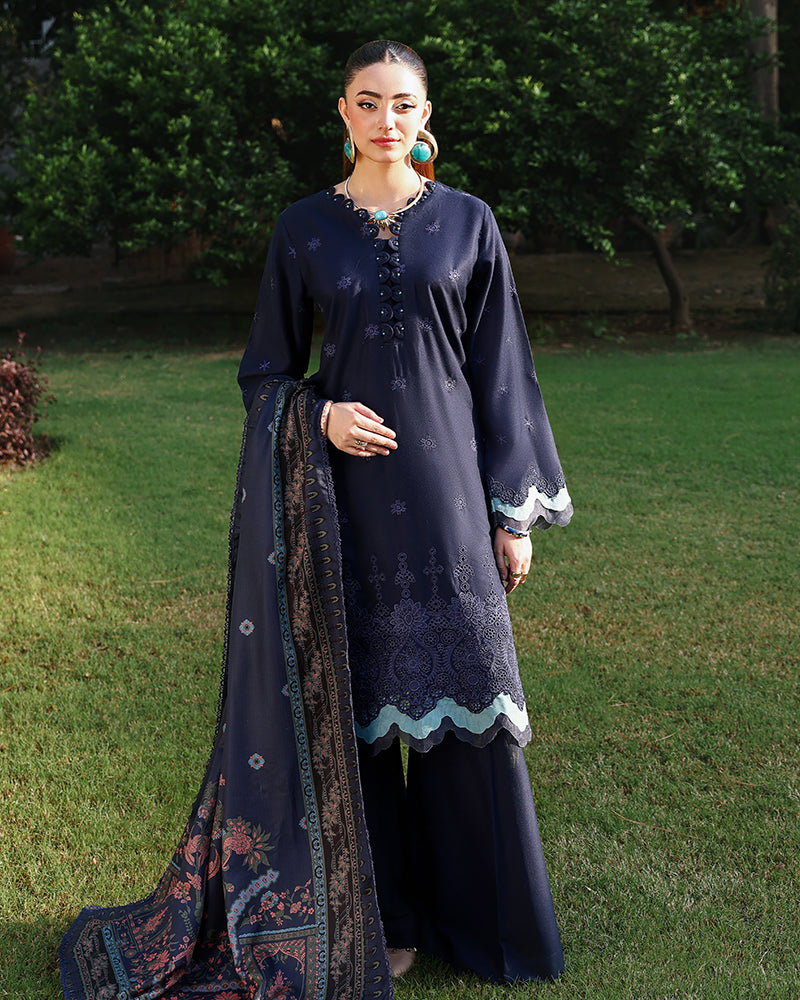 AL-1127 Dhanak Chikankari Winter Exclusive