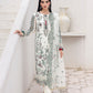 AL-4204 Embroidered Chiffon Trouser Suit