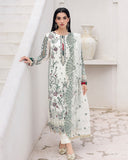AL-4204 Embroidered Chiffon Trouser Suit