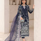 AL-4243 Embroidered Chiffon Long shirt suit