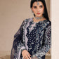 AL-4243 Embroidered Chiffon Long shirt suit
